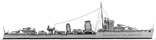 HMS Ambuscade D38 (Destroyer) (1940)