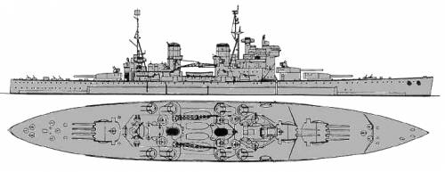 HMS Anson (Battleship) (1946)
