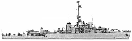 HMS Antigua (Frigate) (1945)