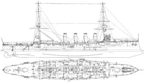 HMS Antrim (Armoured Cruiser) (1905)