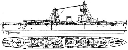 HMS Ariadne M65 (Minelayer) (1944)