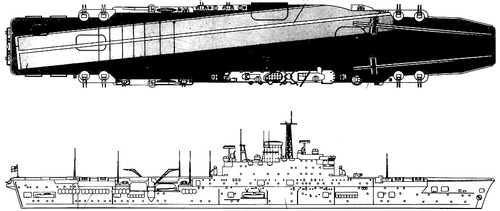 HMS Ark Royal R09 (Aircraft Carrier) (1956)