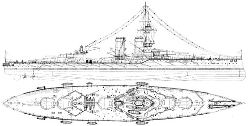 HMS Audacious (Battleship) (1913)