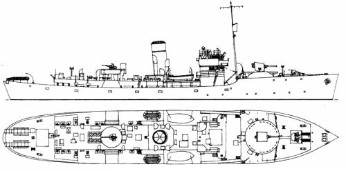HMS Begonia K66 (Corvette) (1941)
