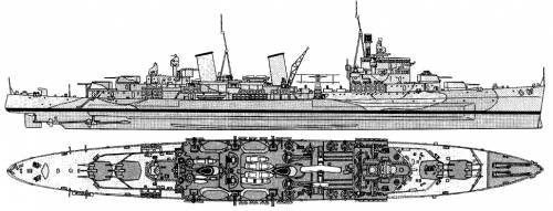 HMS Belfast (Heavy Cruiser) (1943)
