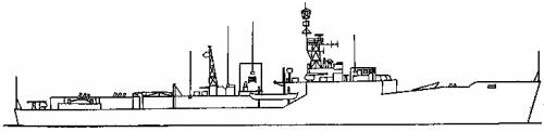 HMS Blackwood Type 14 (Frigate) (1954)