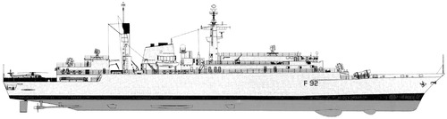 HMS Boxer F92 (Type 22 class Frigate) (1988)