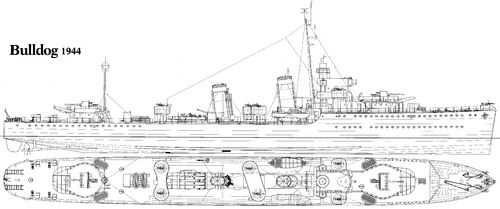 HMS Bulldog H91 (Destroyer) (1944)