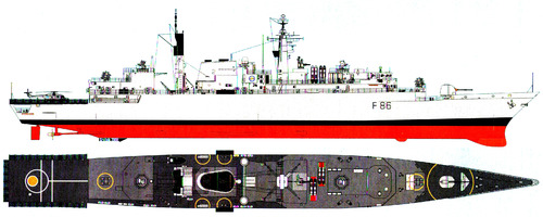 HMS Campbeltown F86 (Type 22 Frigate) (2002)