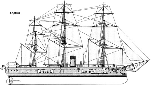 HMS Captain (Turret Ironclad) (1870)