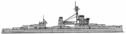 HMS Colossus (Battleship) (1918)