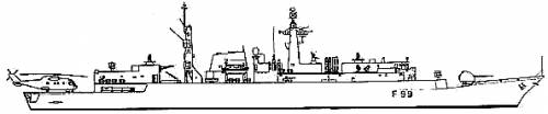HMS Cornwall F99 (Frigate)