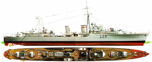 HMS Cossack [Destroyer] (1941)