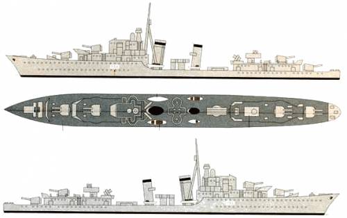 HMS Cossack G03 (Destroyer) (1941)