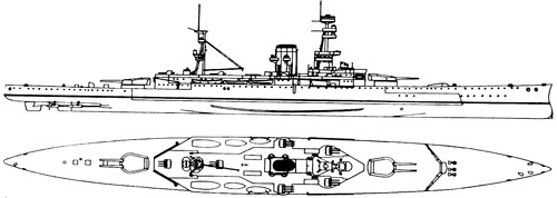 HMS Courageous (Battlecruiser) (1918)