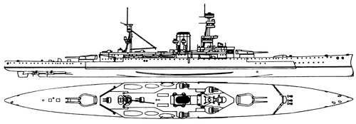 HMS Courageous (Battlecruiser) (1918)