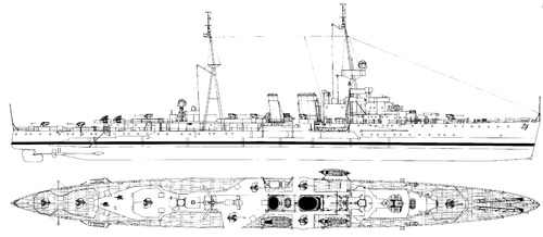 HMS Coventry (Light Cruiser) 2 (1940)