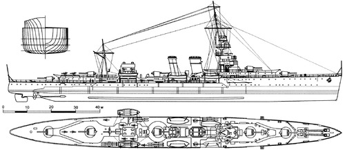 HMS Curacoa D41 (Light Cruiser) (1942)