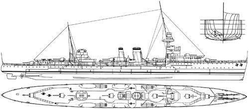 HMS Delhi D47 [Light Cruiser] (1920)