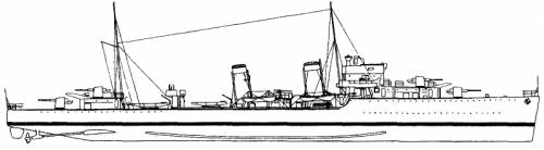 HMS Diamond H22 (Destroyer) (1935)