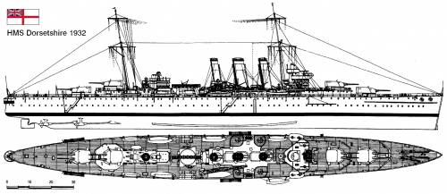 HMS Dorsetshire (1932)