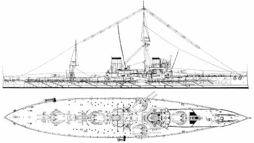 HMS Dreadnought [Battleship] (1905)