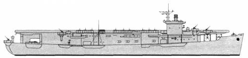 HMS Emperor (ex USS CVE-34 Pybus) (Escort Carrier) (1944)