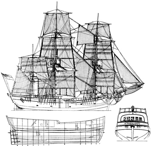 HMS Endeavour (Captain Cook (1769)