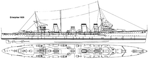 HMS Enterprise (Light Cruiser) (1926)