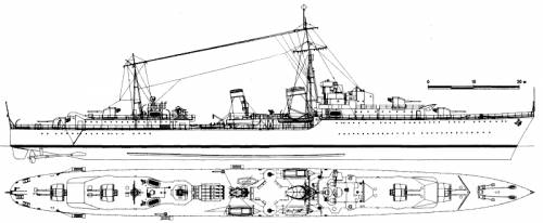 HMS Eskimo F75 (Destroyer) (1939)