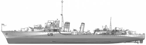 HMS Eskimo G75 [Destroyer] (1941)
