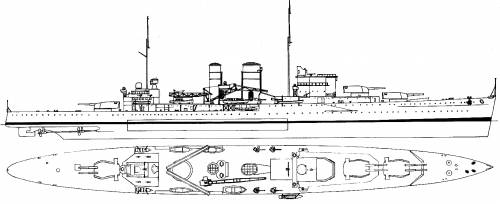 HMS Exeter [Heavy Cruiser] (1939)