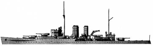 HMS Exeter (Light Cruiser) (1929)