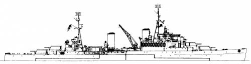 HMS Gambia (Light Cruiser) (1943)