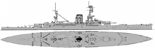HMS Glorious (Battlecruiser) (1918)