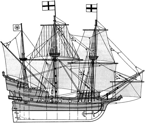 HMS Henry Grace a Dieu (Great Harry) 1514 (Carrack)