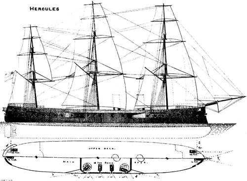 HMS Hercules (Ironclad Battleship) (1868)