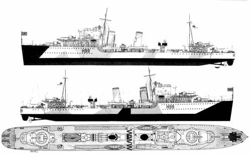 HMS Hero H99 (Destroyer)