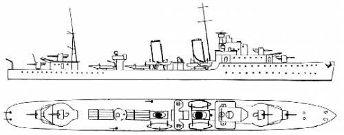 HMS Hero H99 [Destroyer]