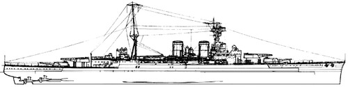 HMS Hood (Battlecruiser) (1920)
