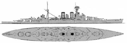 HMS Hood (Battlecruiser) (1928)