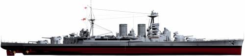 HMS Hood [Battlecruiser] (1940)