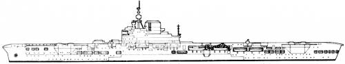 HMS Illustrious R38 [Aircraft Carrier] (1944)