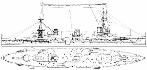 HMS Indefatigable [Battlecruiser] (1911)