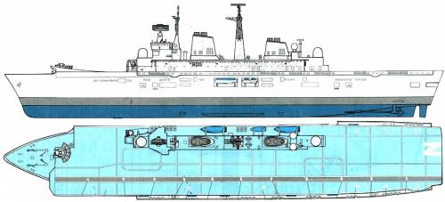 HMS Invincible RO-5 [Light Carrier]
