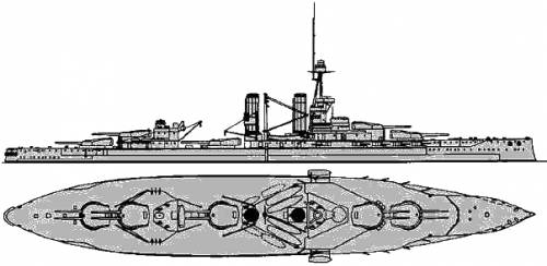 HMS Iron Duke (Battleship) (1916)