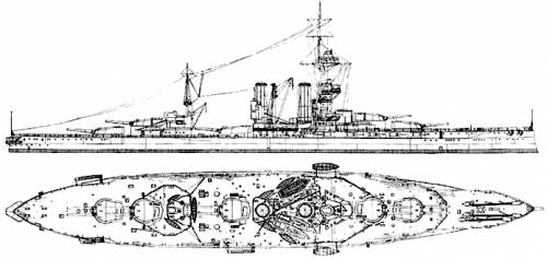 HMS Iron Duke (Battleship) (1918)