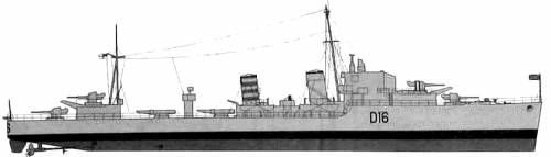 HMS Ivanhoe D16 (Destroyer)
