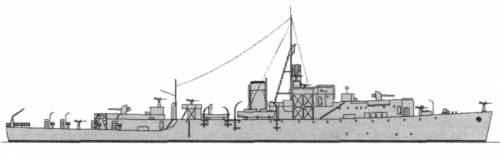HMS Jed K235 (Frigate) (1944)