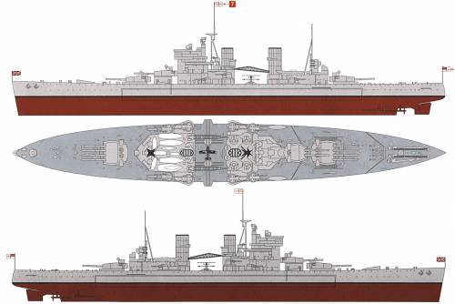 HMS King George V (Battleship) (1941)